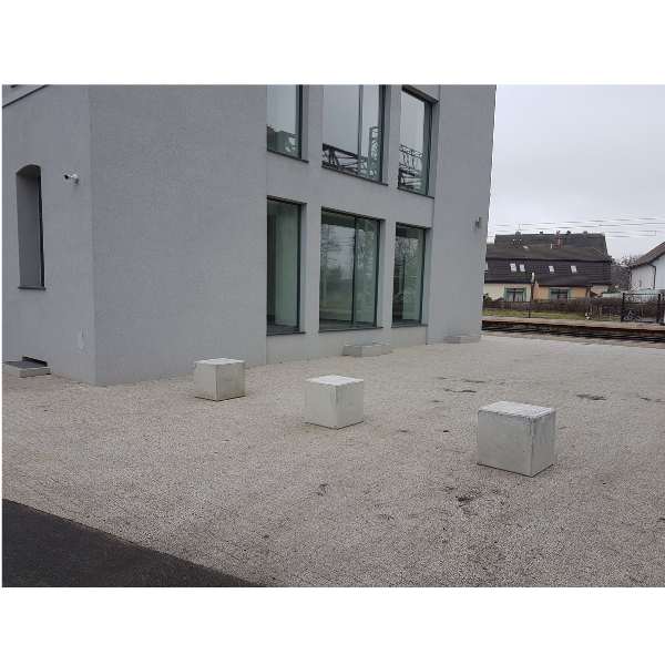 Bogdan concrete bollard 50 x 50 cm – photo 4
