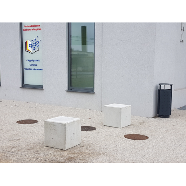 Bogdan concrete bollard 50 x 50 cm – photo 5