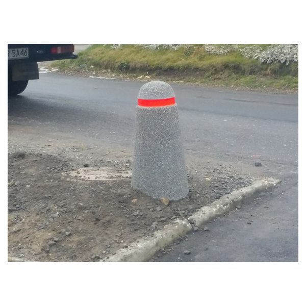 Słupek parkingowy betonowy Dan wys. 80 cm, śr. 27/40 cm – fotografija 4