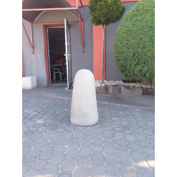 Lidia concrete parking bollard, H 80 cm, Ø 27/40 cm – photo 6