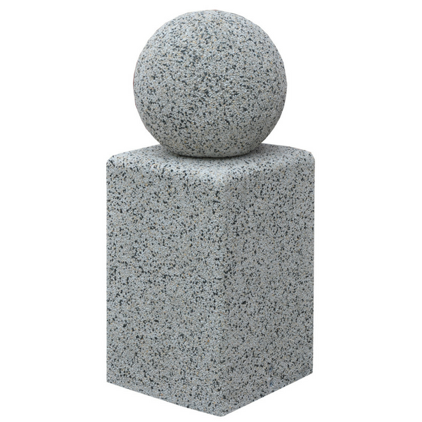 Megan concrete parking bollard, height 100 cm