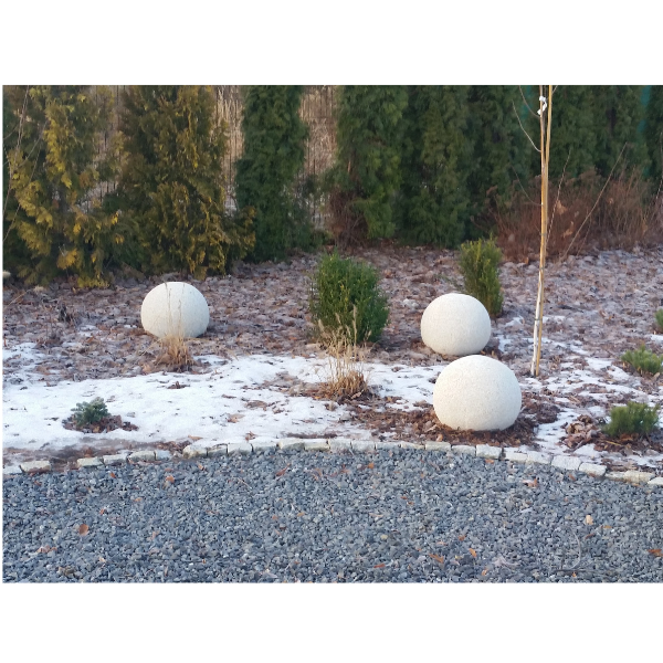 Paolo concrete sphere Ø 40 cm – photo 5