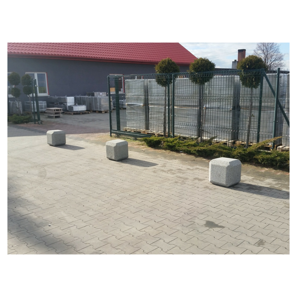 Słupek parkingowy betonowy Nikoleta 40 x 40 cm, wys. 40 cm – foto 4