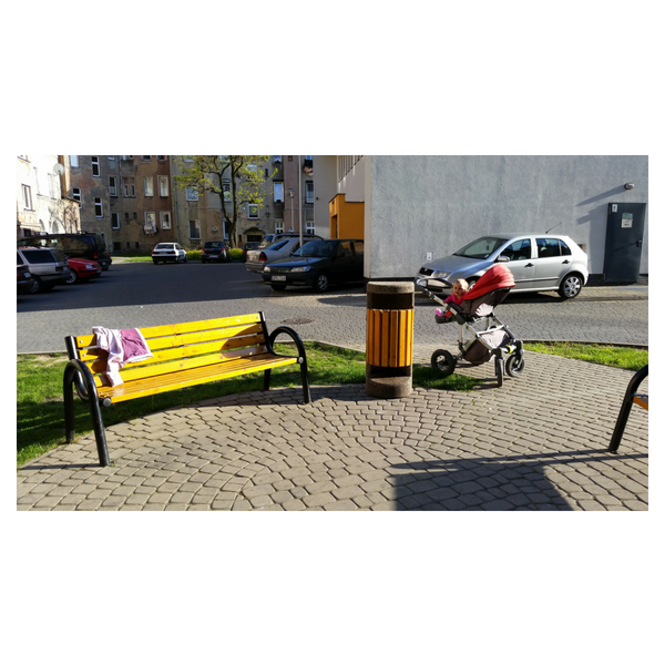 Ania Concrete and Timber Litter Bin 36 l – photo 4
