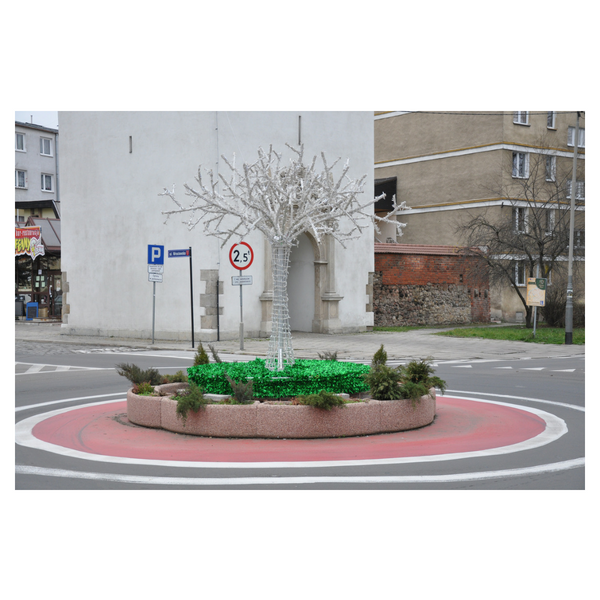 Donica betonowa Andreas łukowa 157x40x40 cm – fotografia 5