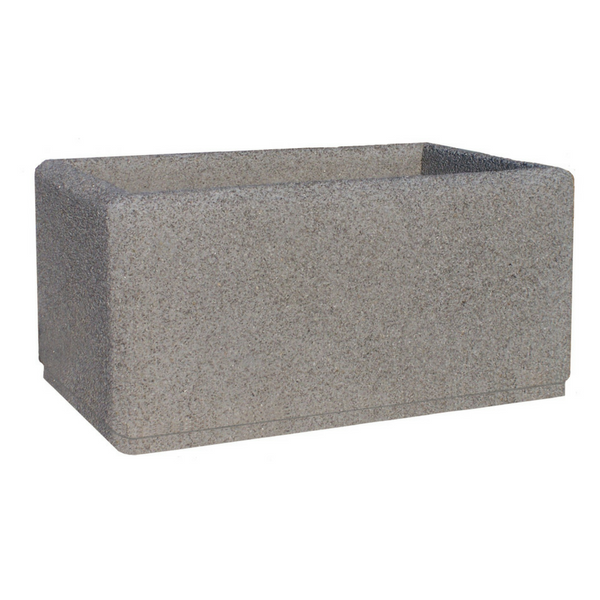 Kamila Rectangular Concrete Planter 120 x 60 x 60 cm