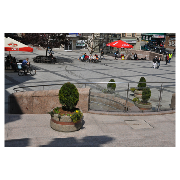 Izydor Round Concrete Planter 95 x 50 cm – photo 4