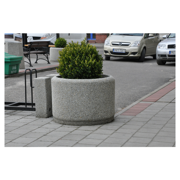 Lidia Round Concrete Planter 70 x 50 cm – photo 4