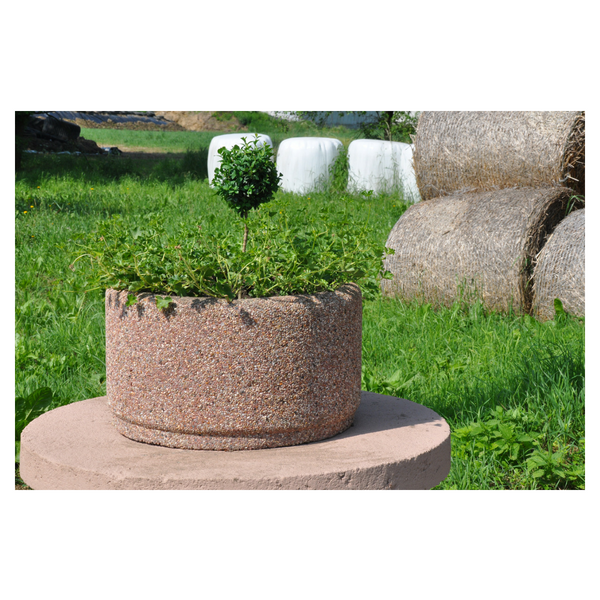 Charles Round Concrete Planter 70 x 40 cm – photo 4