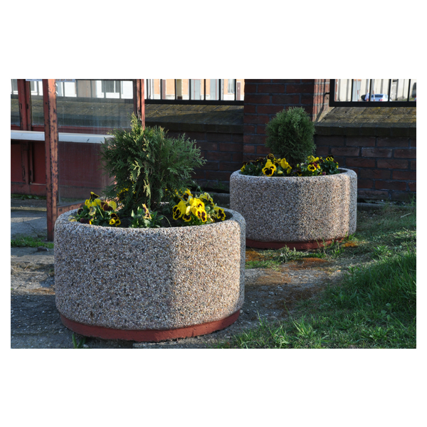 Charles Round Concrete Planter 70 x 40 cm – photo 5