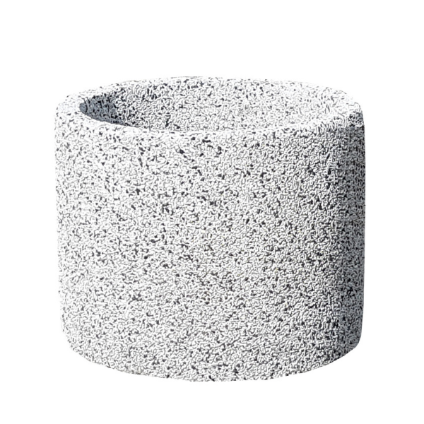 Dobrosław Round Concrete Planter 50x40 cm