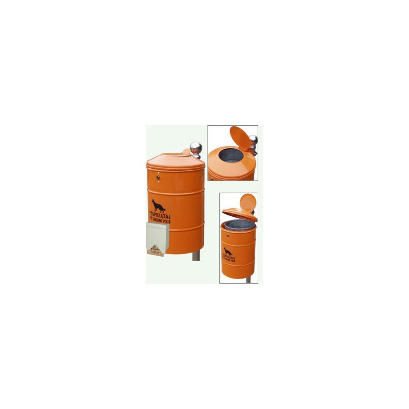 Sara dog waste bin 50 l – photo 3