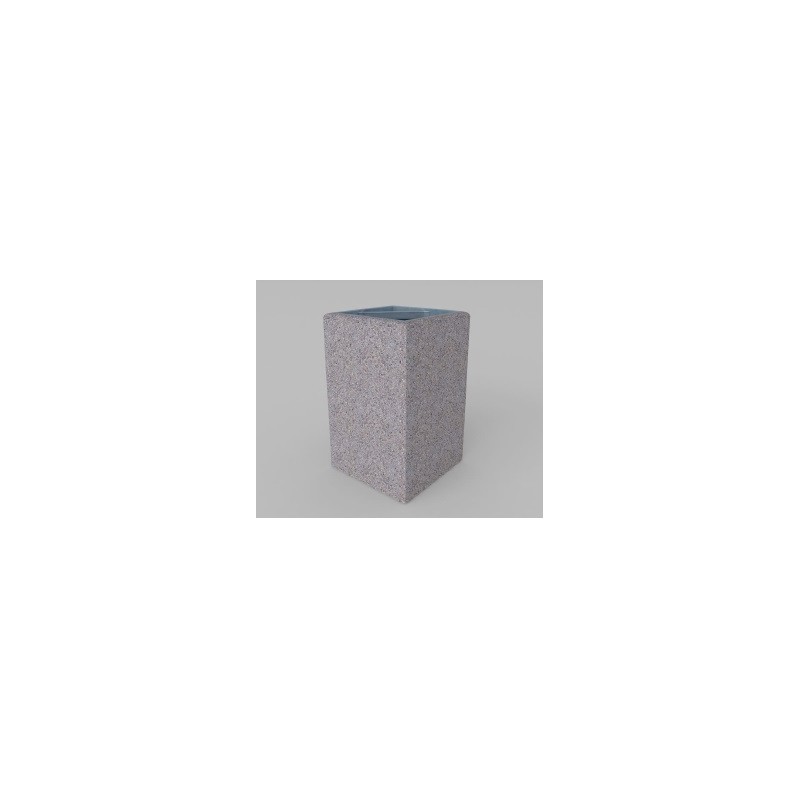 Norbert concrete litter bin 40 l