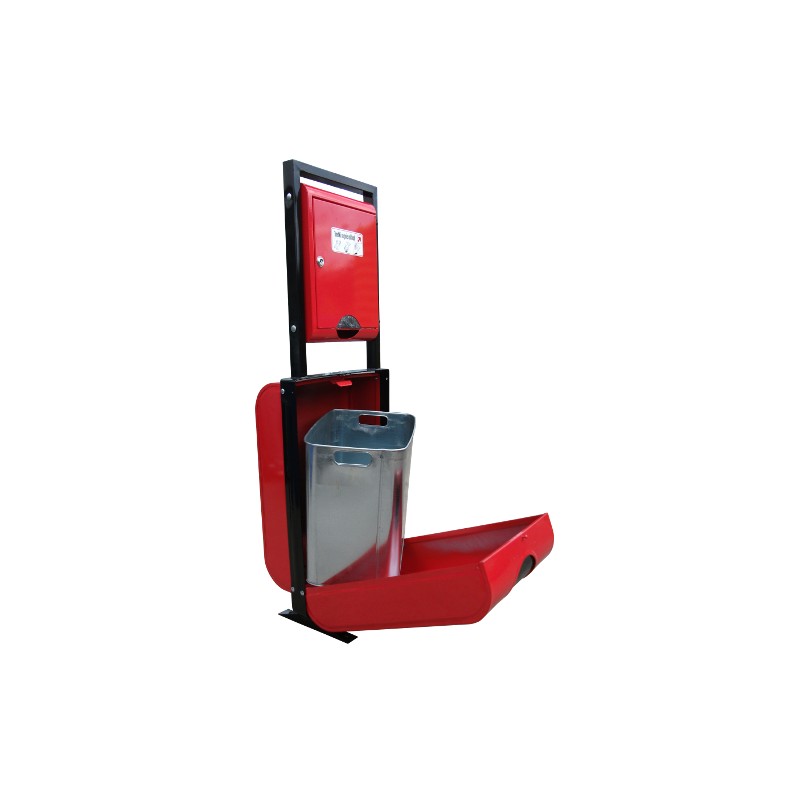 Scott dog waste bin 50 l, height 150 cm – photo 6
