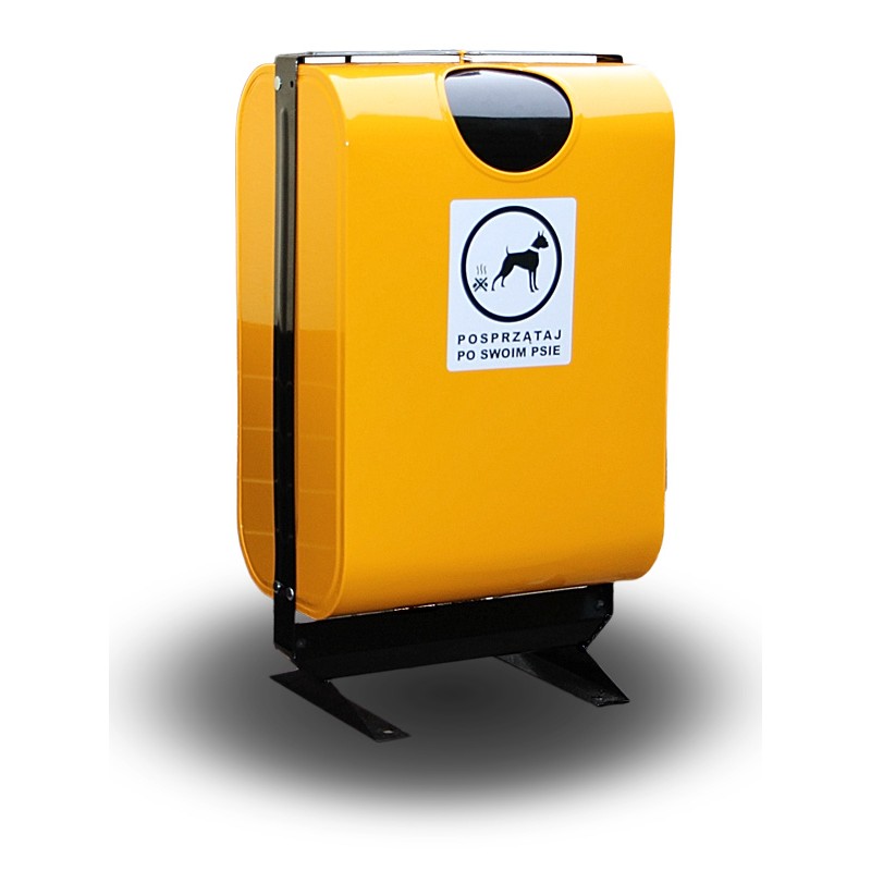Scott dog waste bin 50 l, height 80 cm – photo 3