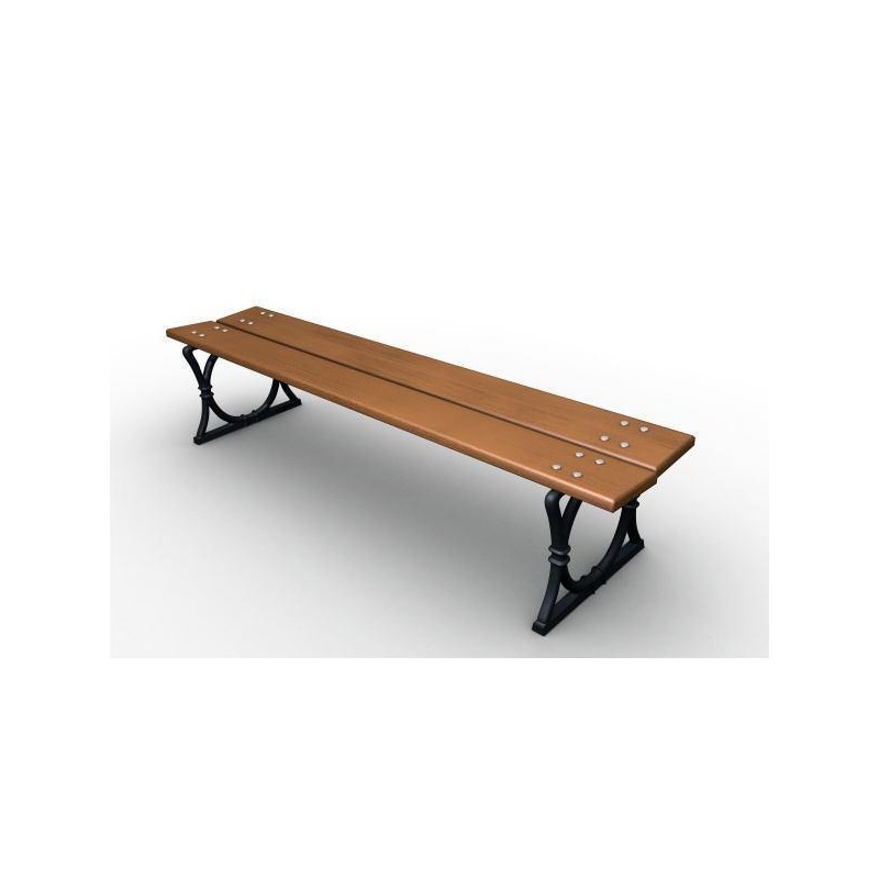 Benjamin Backless Park Bench 180 cm