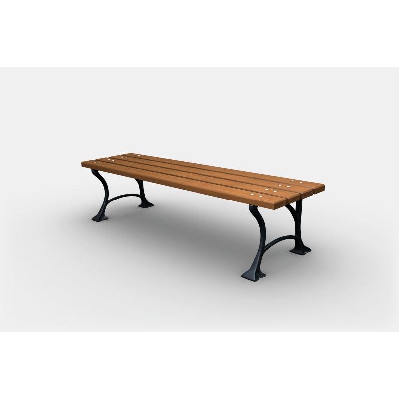 Maks Backless Park Bench 180 cm