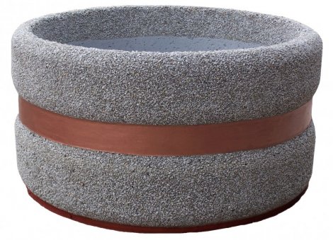 Stephan round concrete planter 95 cm