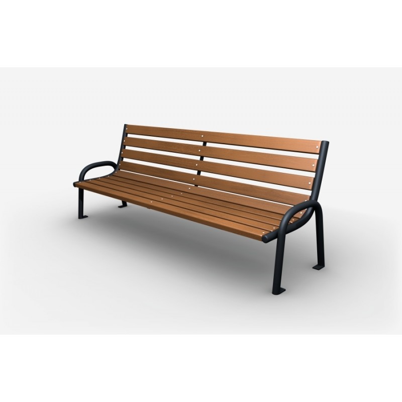 Camille Steel Bench 180 cm