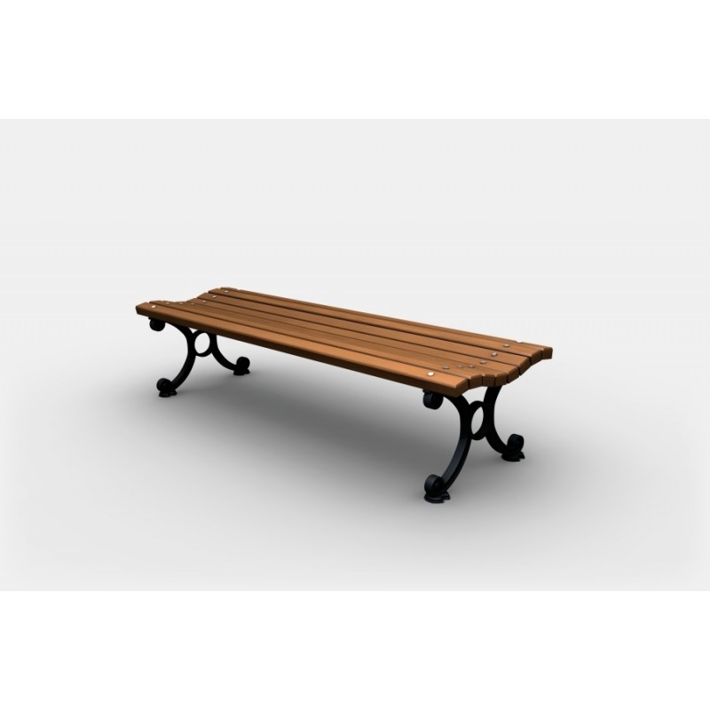 Jasmin Park Bench without Backrest 180 cm