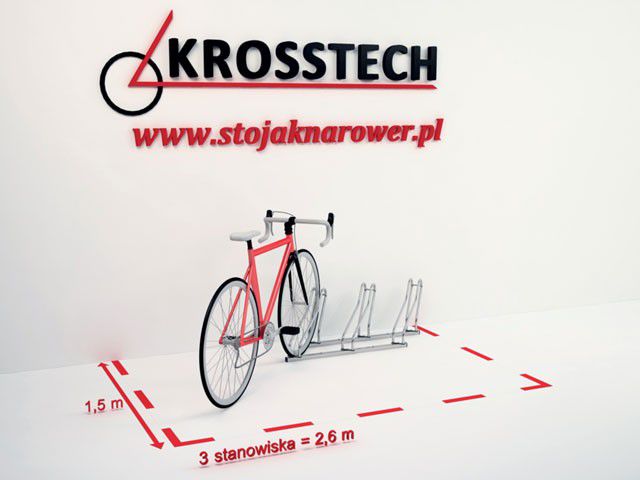 Bogdana Bike Rack, 3 Spaces – photo 6