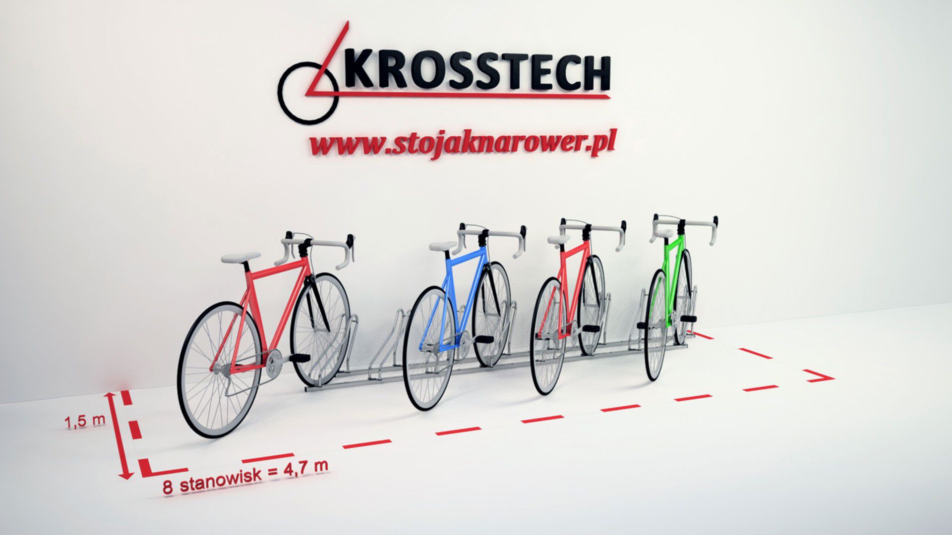 Bogdana Bike Rack, 8 Spaces – photo 4