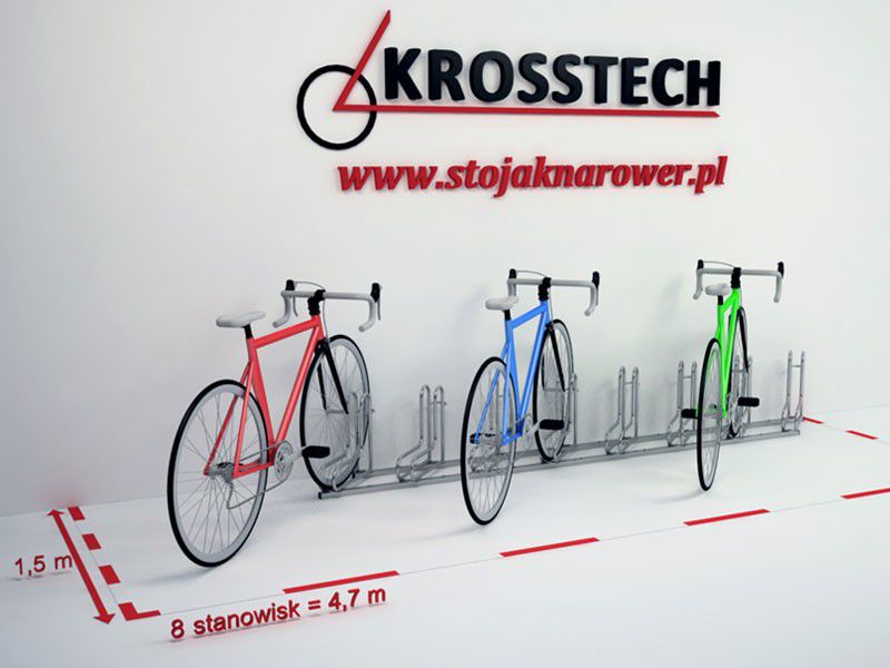 Elsa Bike Rack, 8 Spaces – photo 7