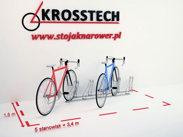 Bogdana Bike Rack, 5 Spaces – photo 7