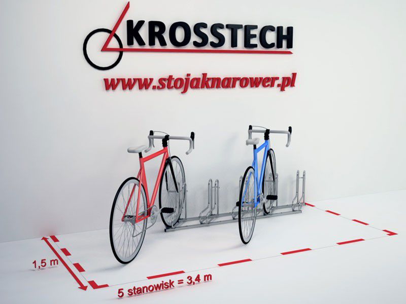 Elsa Bike Rack, 5 Spaces – photo 12