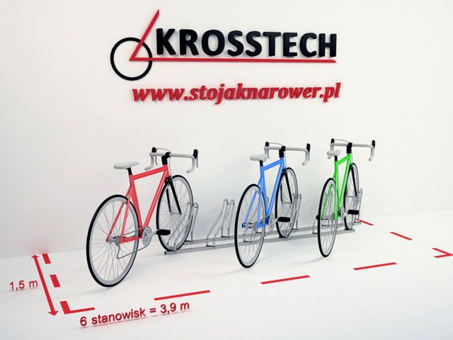 Bogdana Bike Rack, 6 Spaces – photo 4