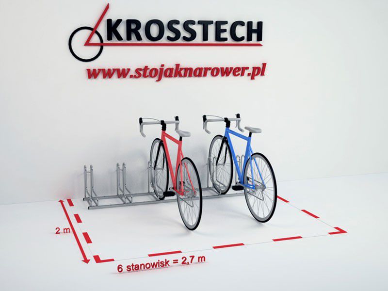 Elsa Bike Rack, 6 Spaces – photo 9