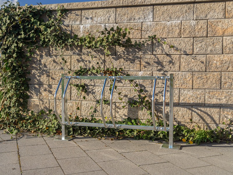 Stojak rowerowy Kornel 3 stanowiska pionowy – nuotrauka 4