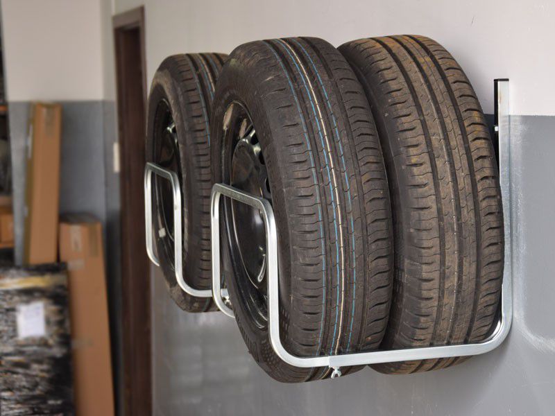 Marcelo Double Tyre Rack 4 Tyres – photo 5