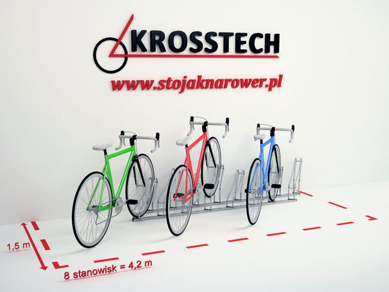 Stojan na kola Kasper pro 8 kol – fotografie 5