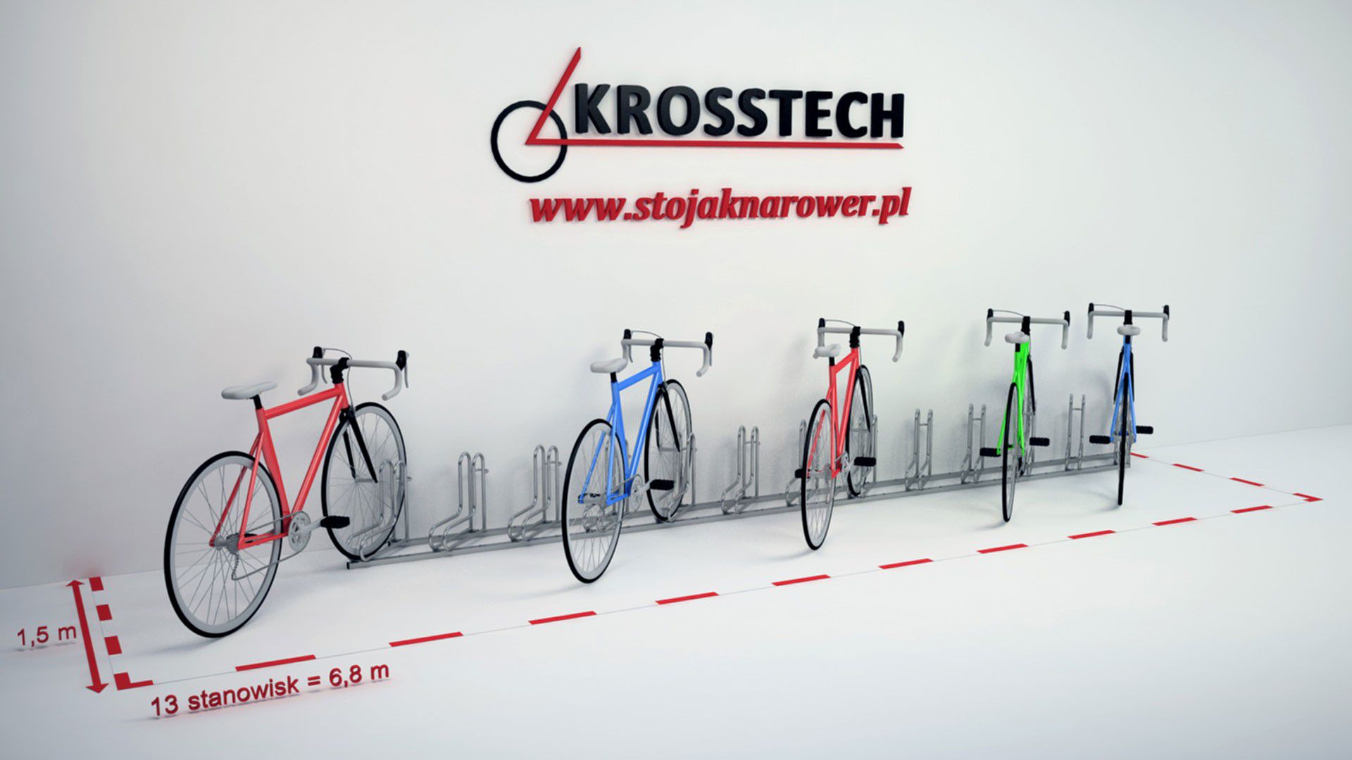 Elsa 13-Space Bike Rack – photo 6