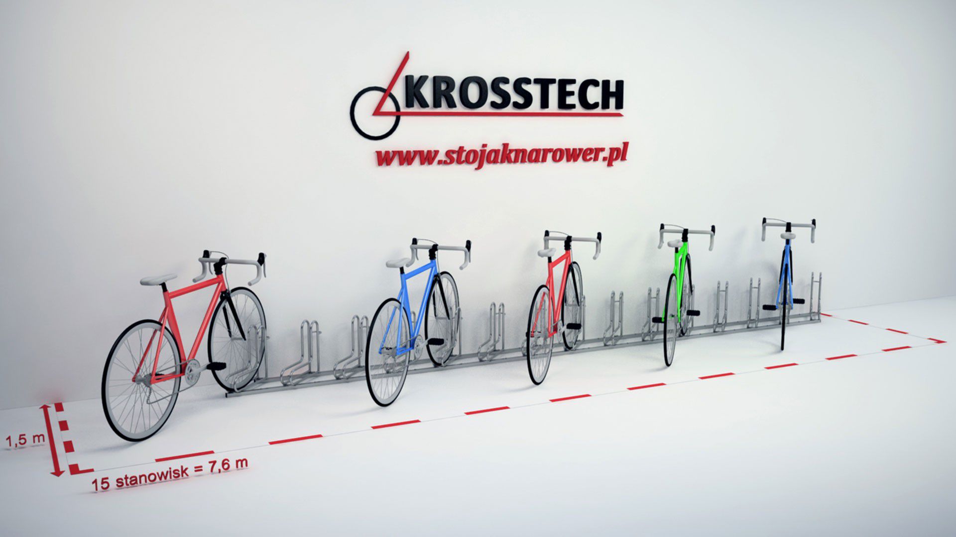 Elsa 15-Space Bike Rack – photo 6