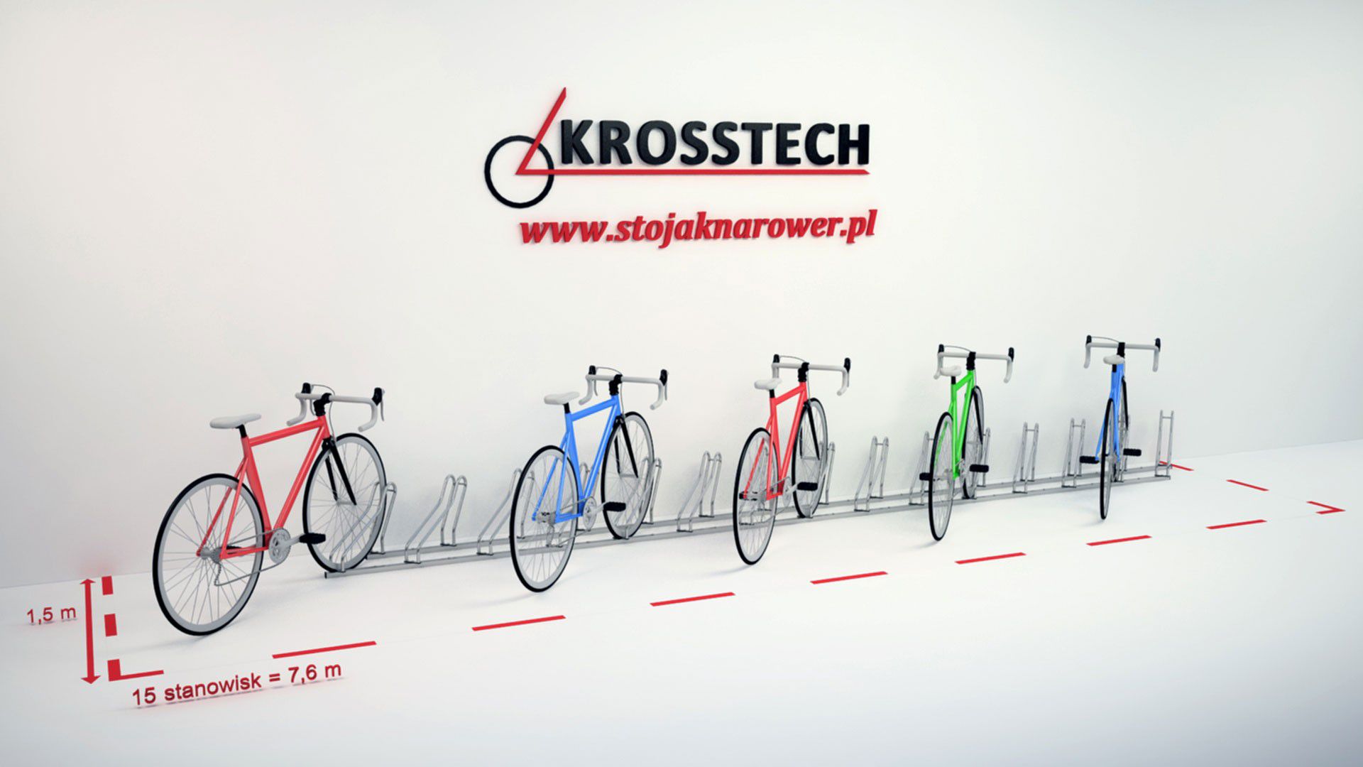 Bogdana 15-Space Bike Rack – photo 5
