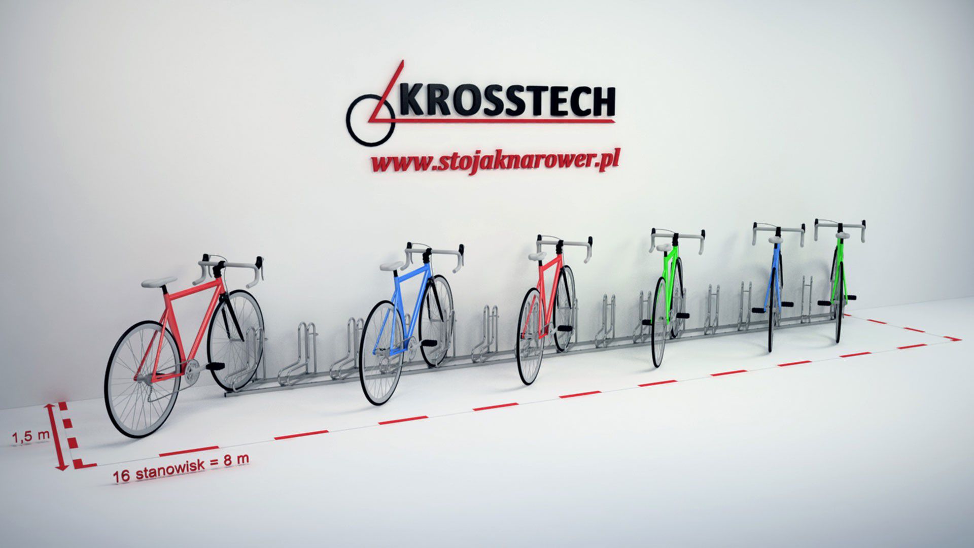Elsa 16-Space Bike Rack – photo 6