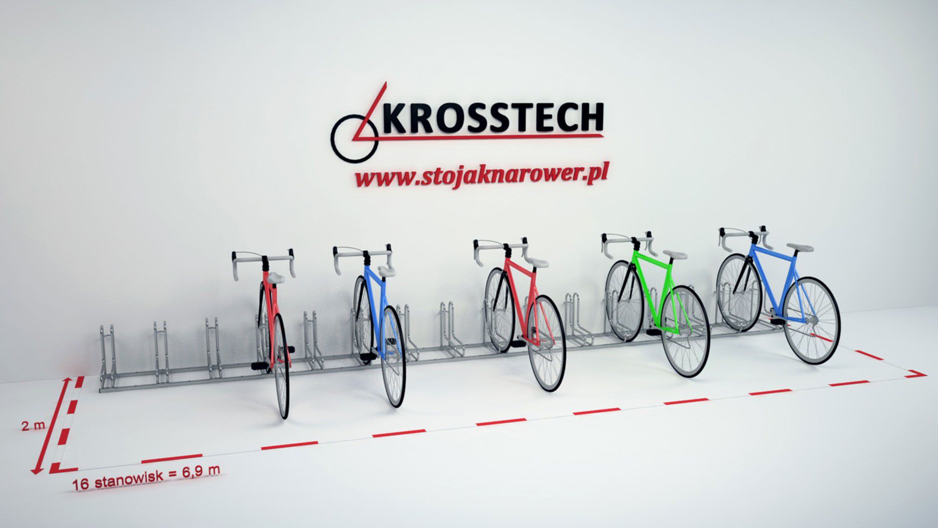 Elsa 16-Space Bike Rack – photo 7