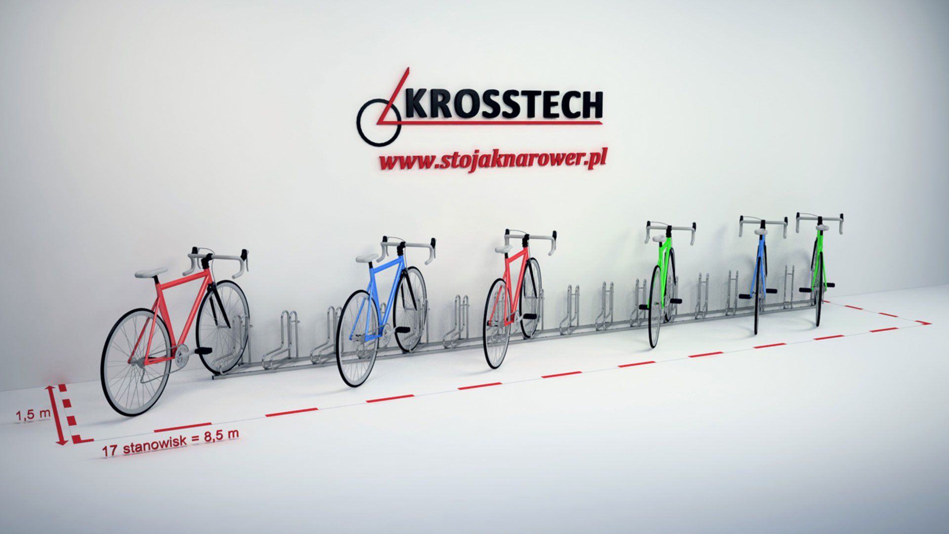 Elsa 17-Space Bike Rack – photo 6