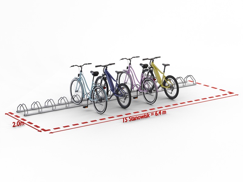 Fahrradständer Kornel 15 Stellplätze – Foto 12