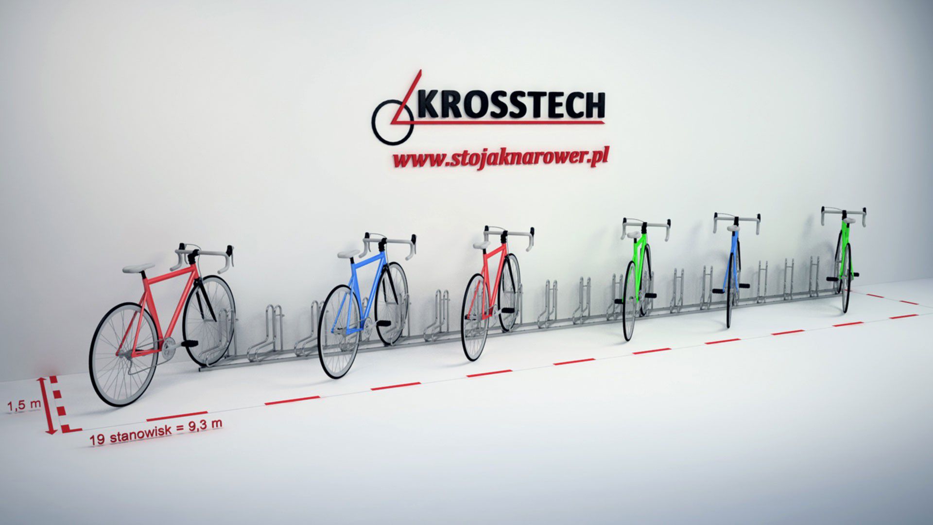 Elsa 19-Space Bike Rack – photo 6