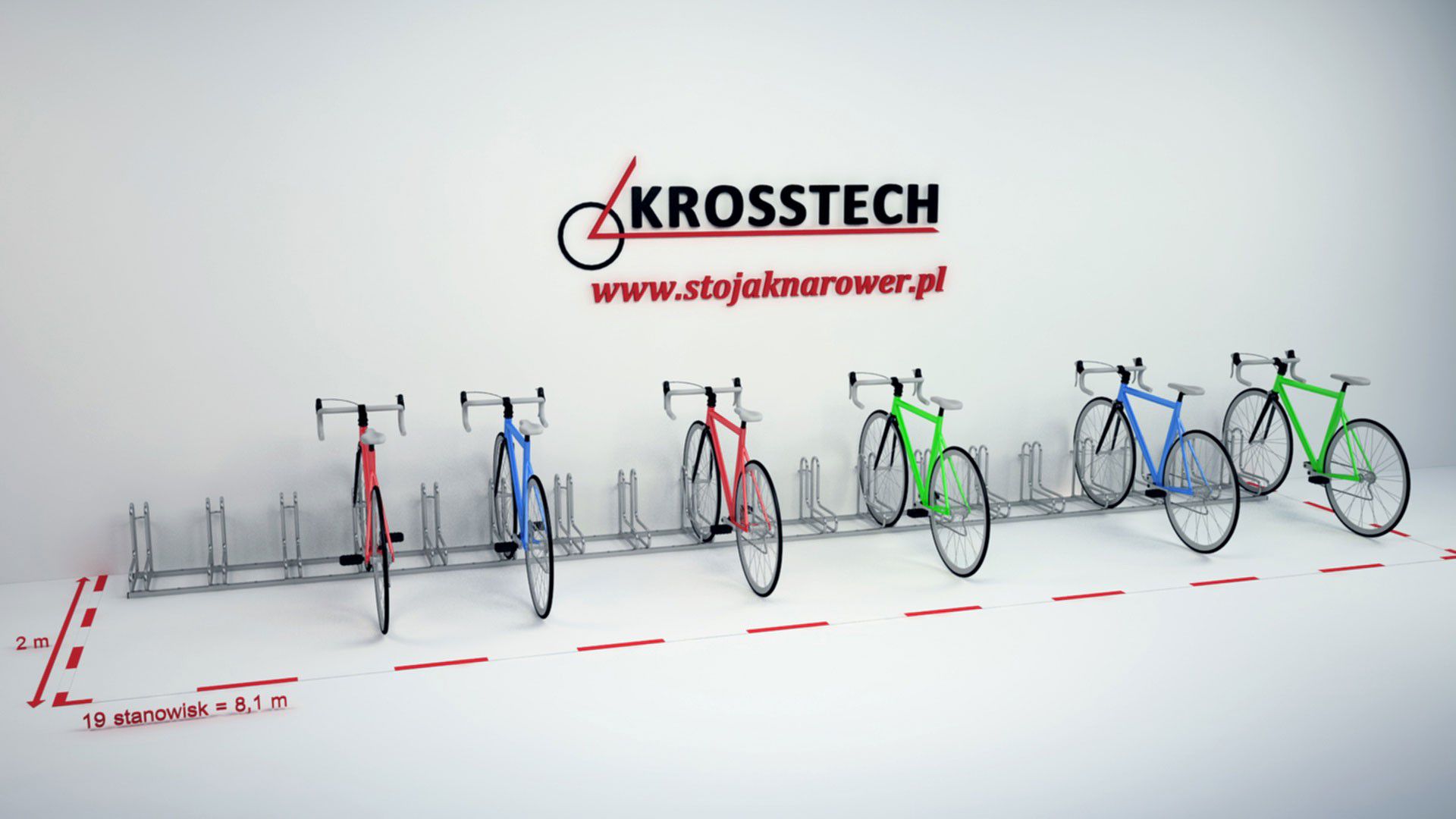 Elsa 19-Space Bike Rack – photo 7
