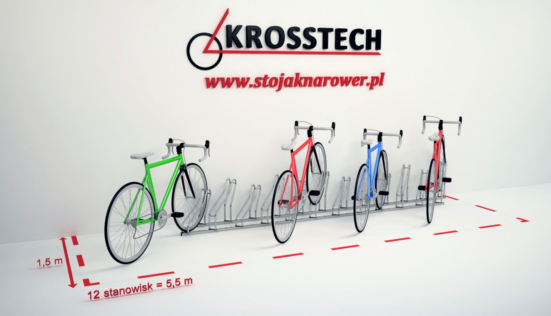 Kasper 12-Space Bike Rack – photo 5