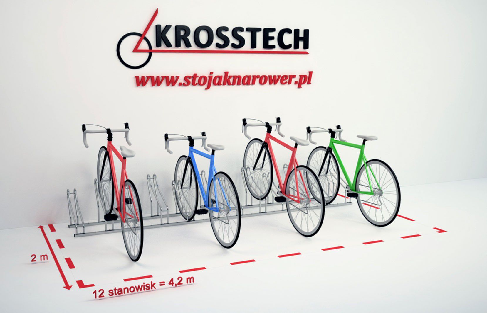 Kasper 12-Space Bike Rack – photo 6