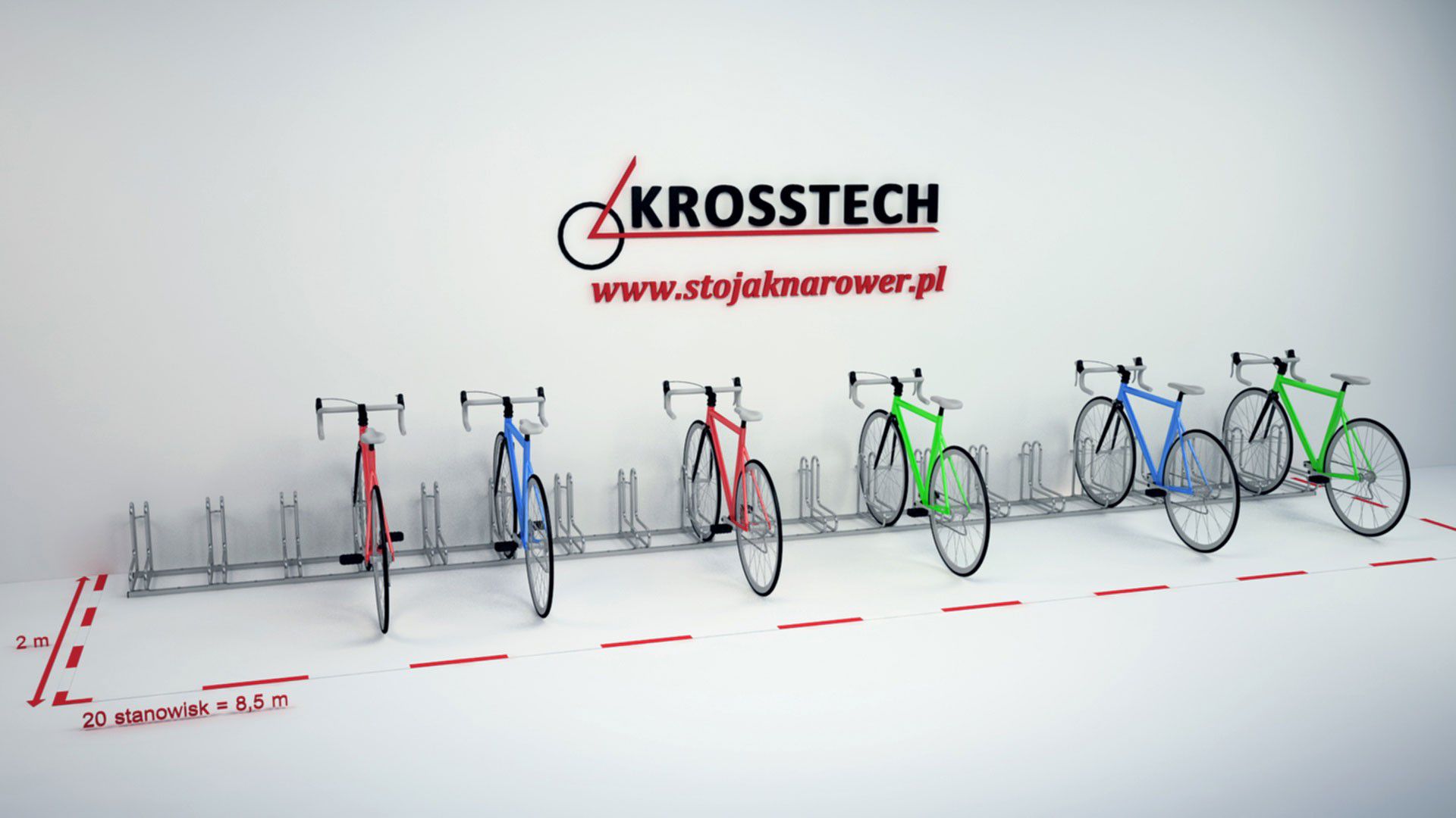 Elsa 20-Space Bike Rack – photo 6