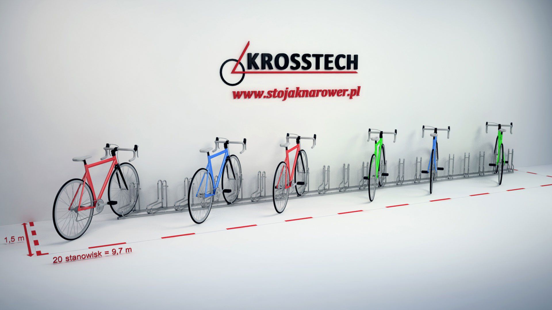 Elsa 20-Space Bike Rack – photo 7