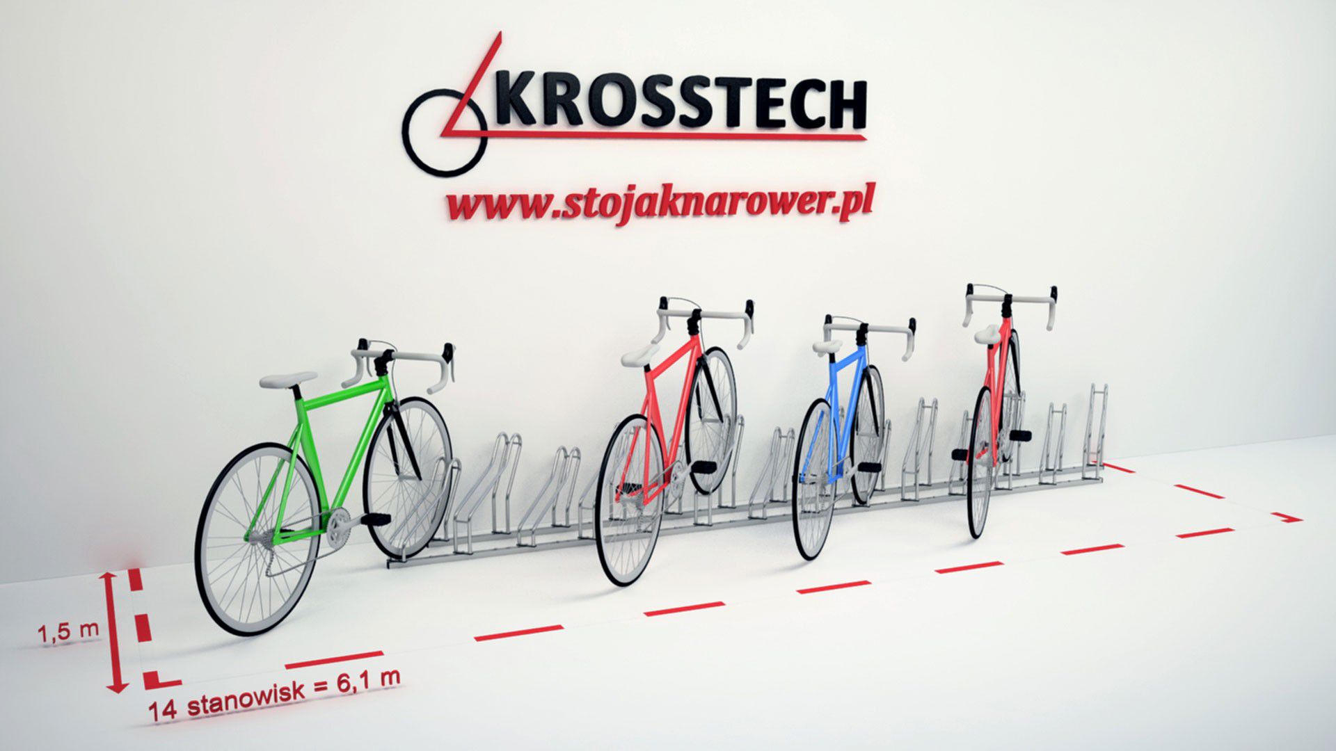Kasper 14-Space Bike Rack – photo 5