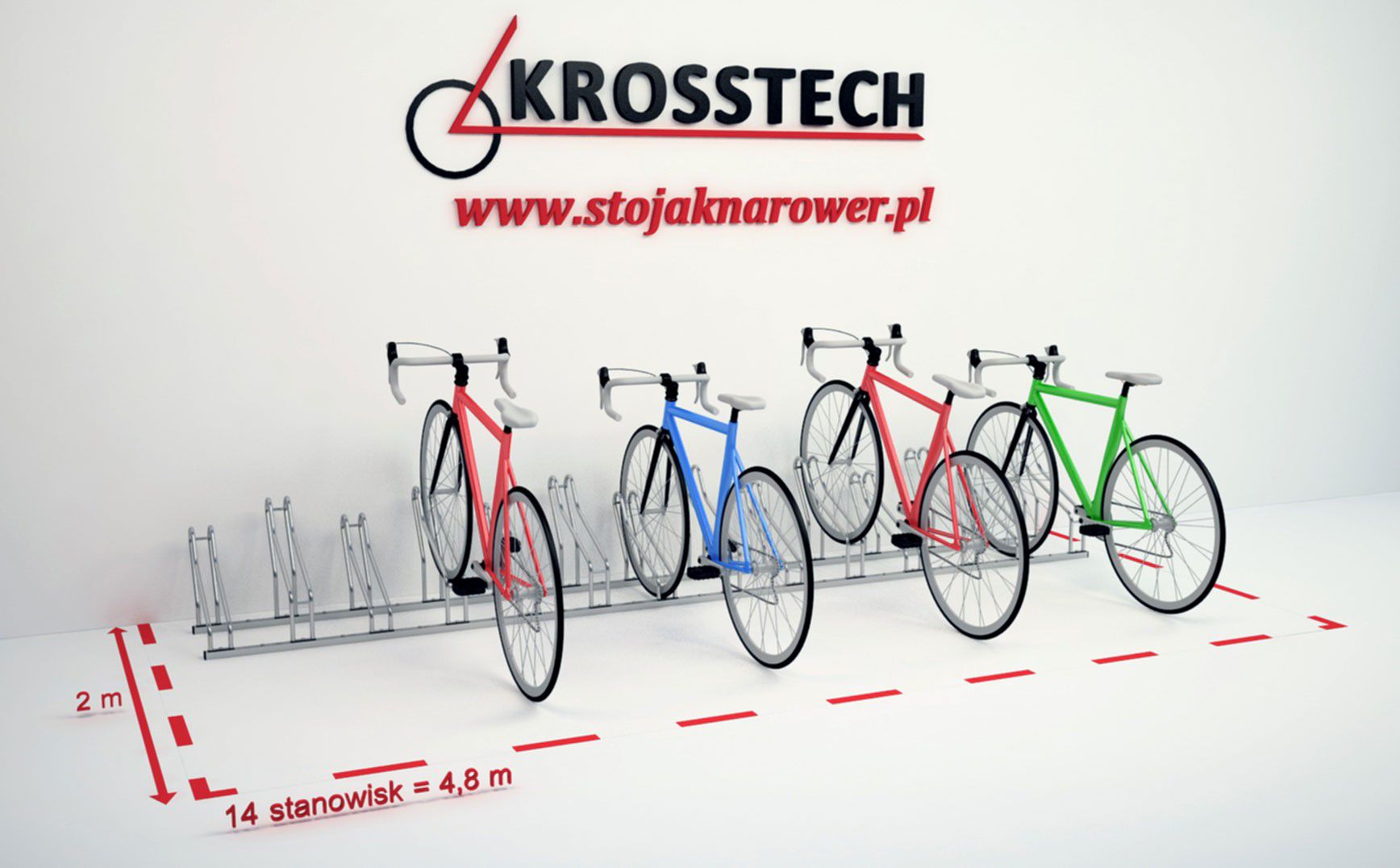Kasper 14-Space Bike Rack – photo 6