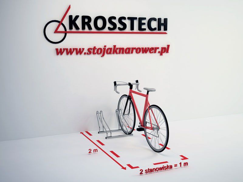 Bogdana 2-bike stainless steel bike rack – photo 7